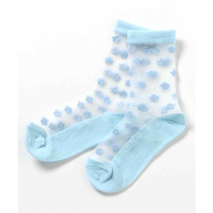 ハート・花柄シアーソックス | F.O.Online Store | 詳細画像4 