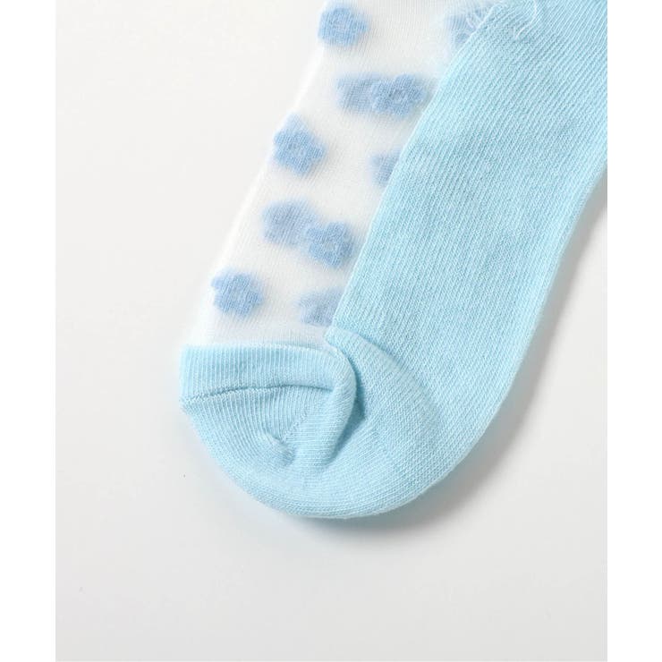 ハート・花柄シアーソックス | F.O.Online Store | 詳細画像8 