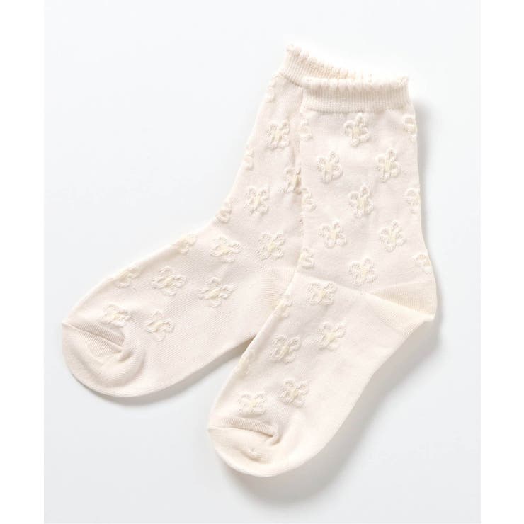 ぽこぽこお花ジャカードソックス | F.O.Online Store | 詳細画像2 