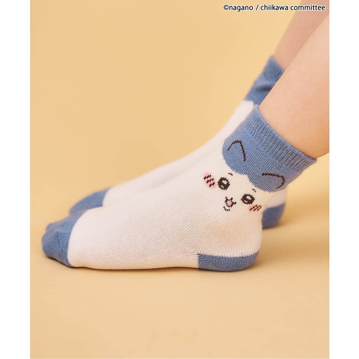 ブルー | 【リンク】【アニメちいかわ】フェイスソックス | F.O.Online Store