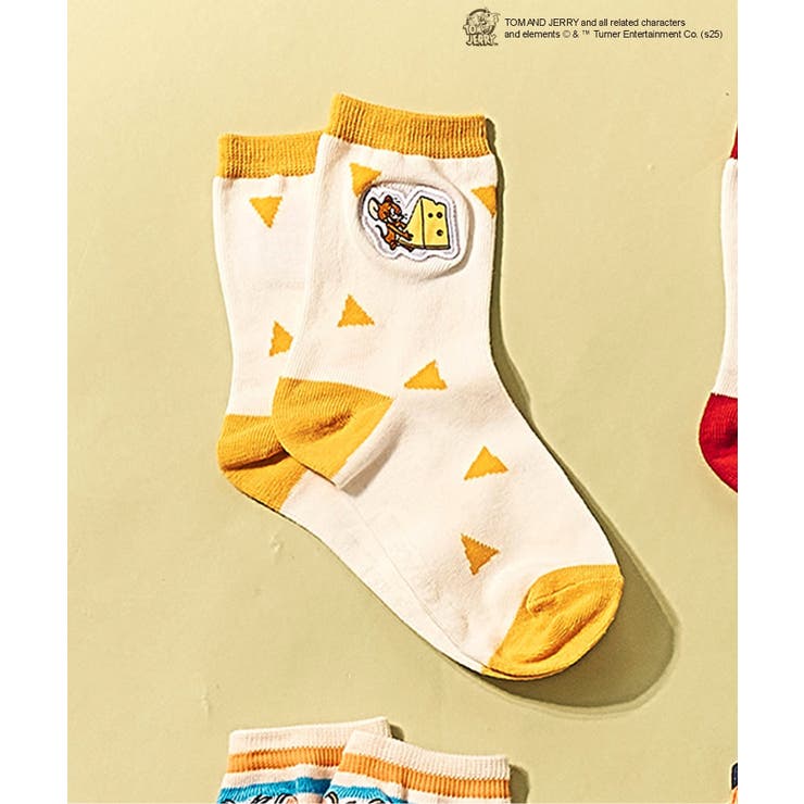 イエロー | トムとジェリー アソートソックス | F.O.Online Store