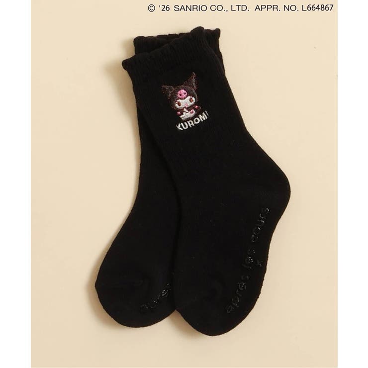 ブラック | サンリオキャラクターズソックス | F.O.Online Store