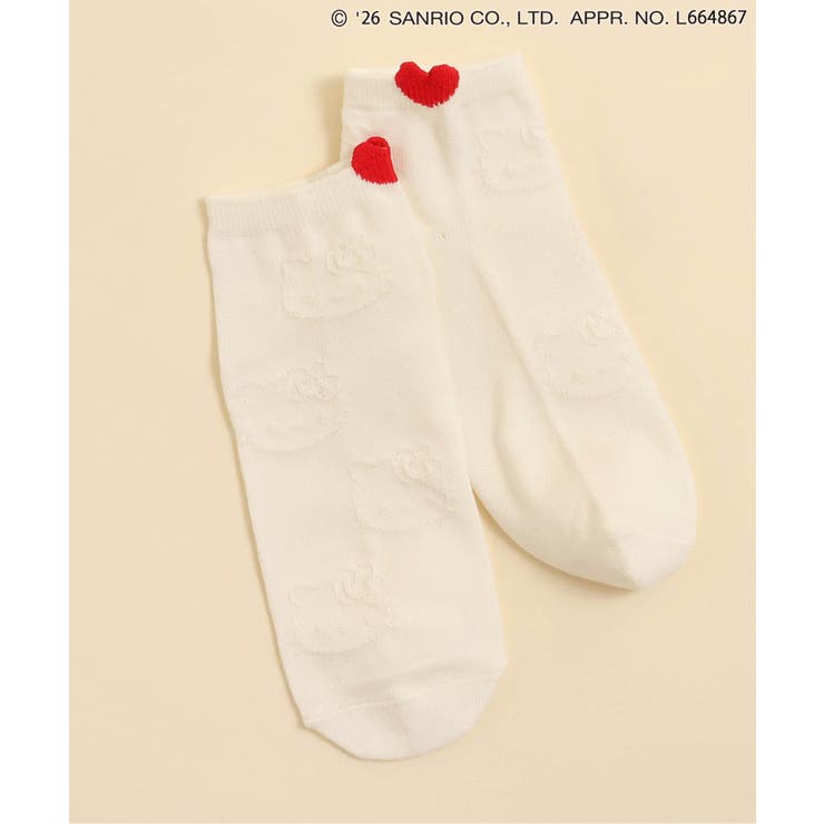 アイボリー | サンリオキャラクターズショートソックス | F.O.Online Store