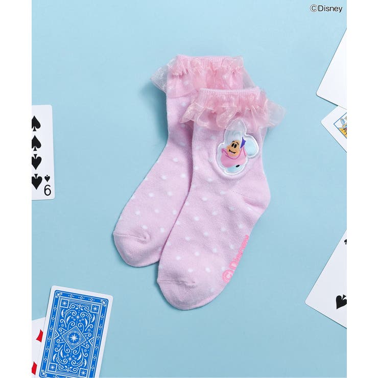 ディズニーキャラクター/ふしぎの国のアリス/フリルソックス | F.O.Online Store | 詳細画像1 