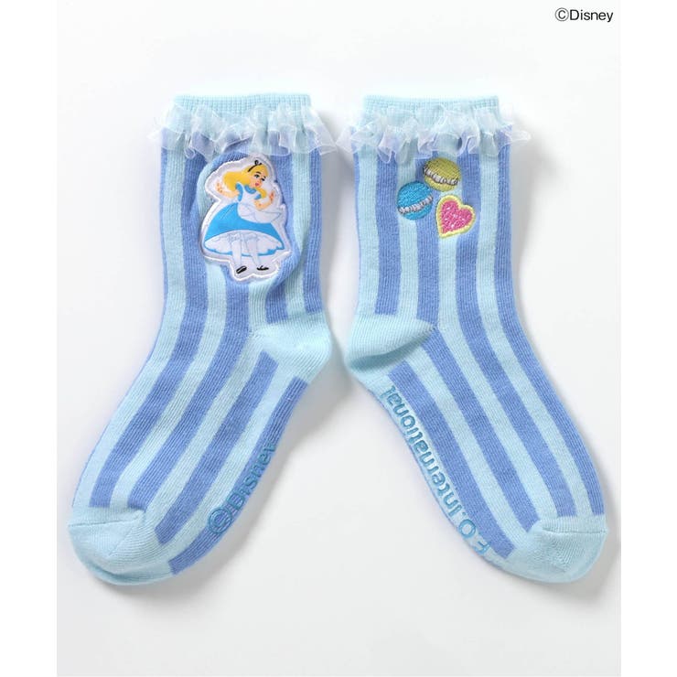 ディズニーキャラクター/ふしぎの国のアリス/フリルソックス | F.O.Online Store | 詳細画像4 