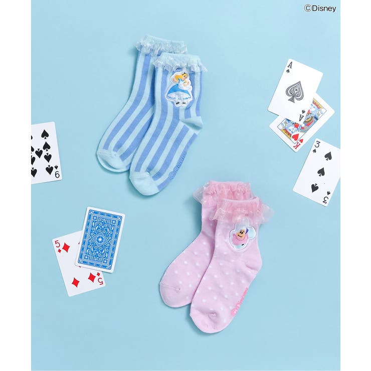ディズニーキャラクター/ふしぎの国のアリス/フリルソックス | F.O.Online Store | 詳細画像7 