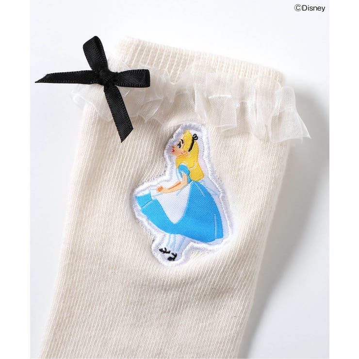 ディズニーキャラクター/ふしぎの国のアリス/フリルハイソックス | F.O.Online Store | 詳細画像3 