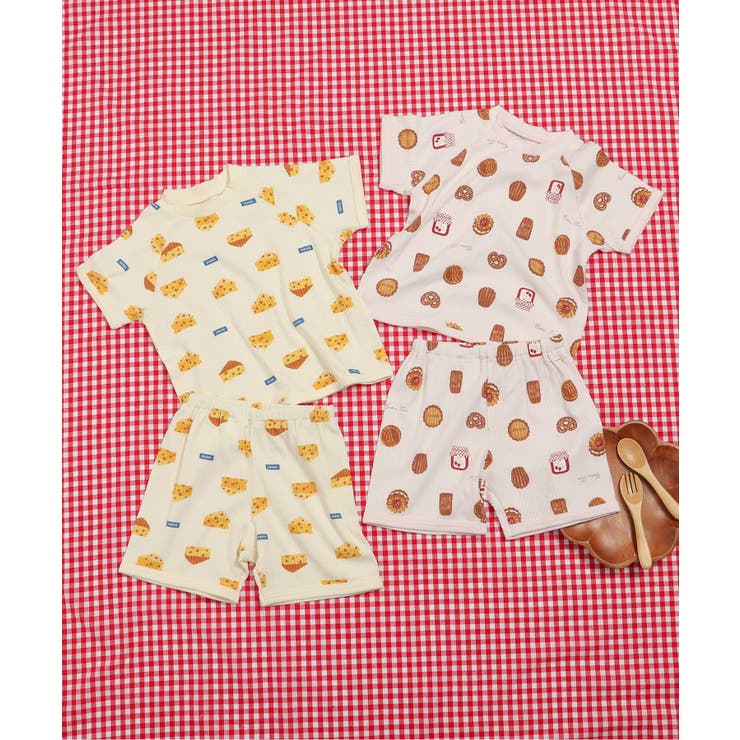 【リンク】3時のおやつ柄パジャマ  5分丈 | F.O.Online Store | 詳細画像11 