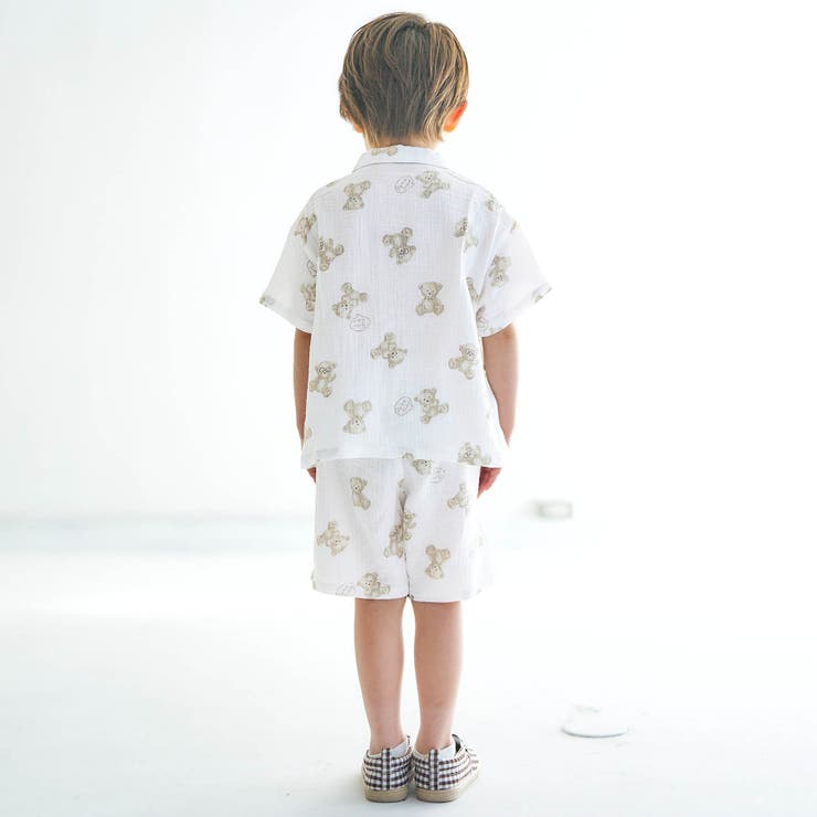 UNI前あきガーゼパジャマ  5分丈 | F.O.Online Store | 詳細画像16 