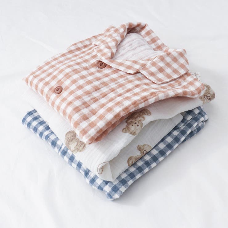 UNI前あきガーゼパジャマ  5分丈 | F.O.Online Store | 詳細画像17 