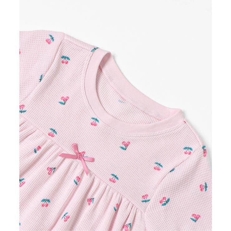 ハート・サクランボ・レモン柄ワッフルパジャマ | F.O.Online Store | 詳細画像10 
