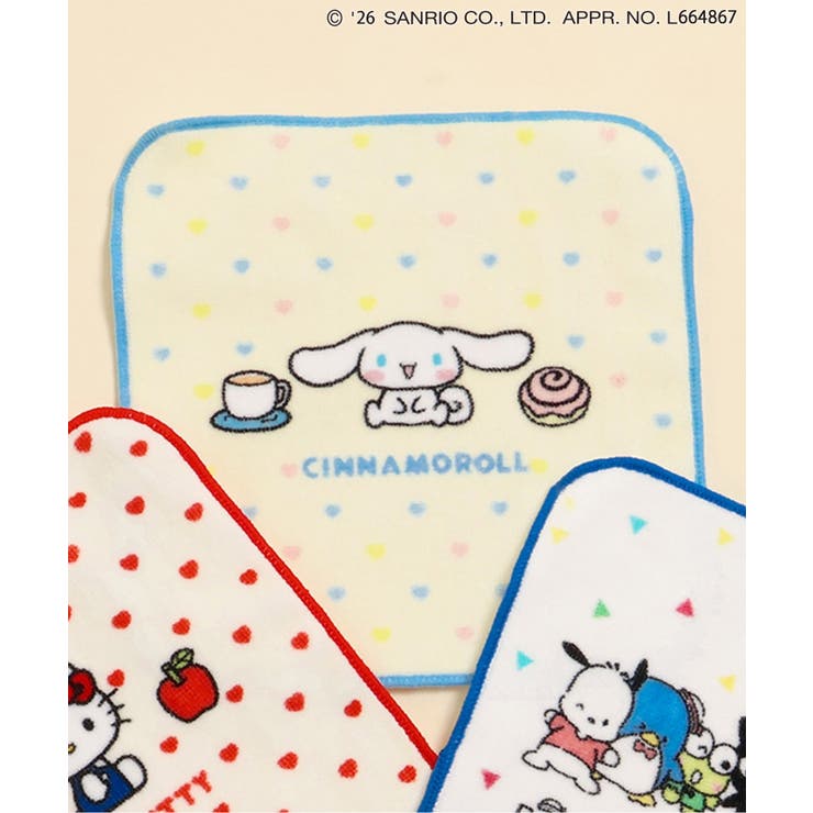 サックス | サンリオキャラクターズミニタオルハンカチ | F.O.Online Store