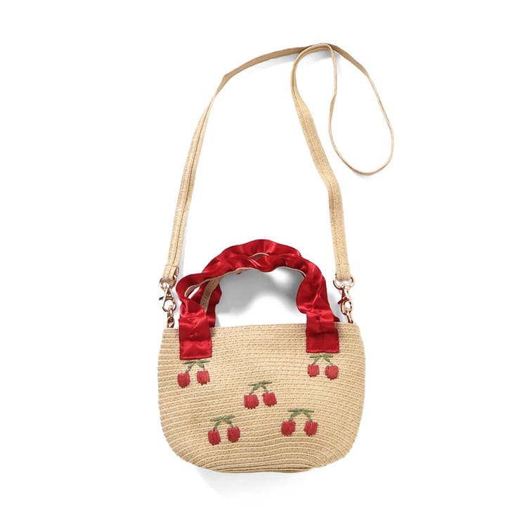さくらんぼ刺繍ペーパーポシェット | F.O.Online Store | 詳細画像2 