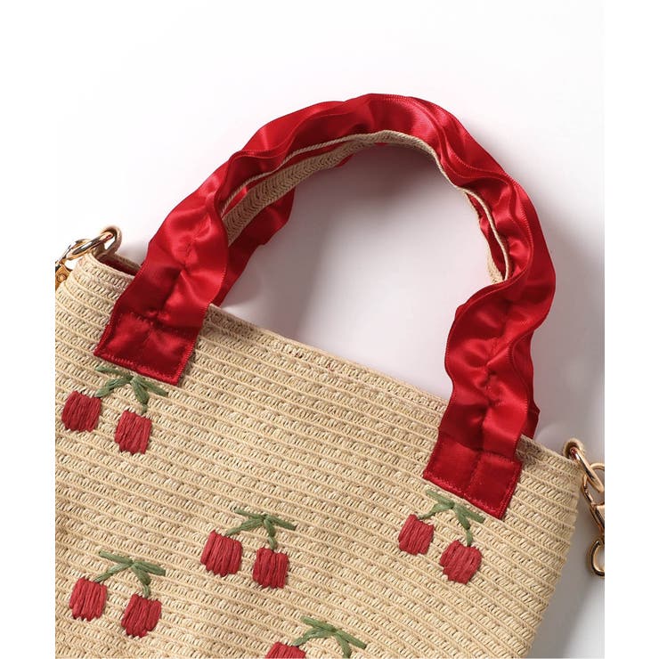 さくらんぼ刺繍ペーパーポシェット | F.O.Online Store | 詳細画像4 