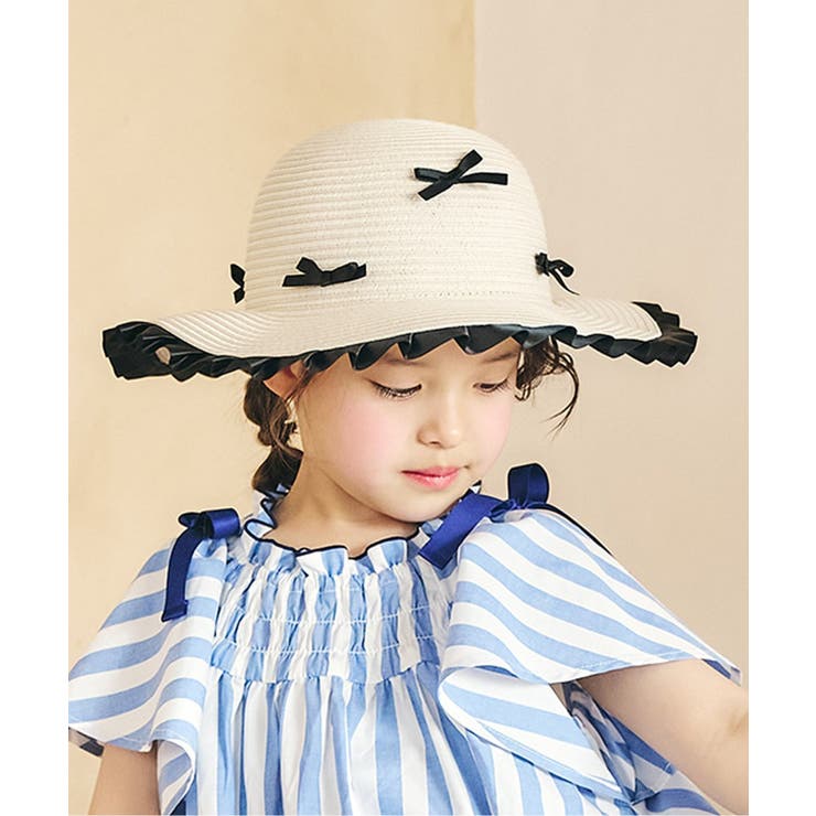 リボンフリルペーパーハット UVカット | F.O.Online Store | 詳細画像1 