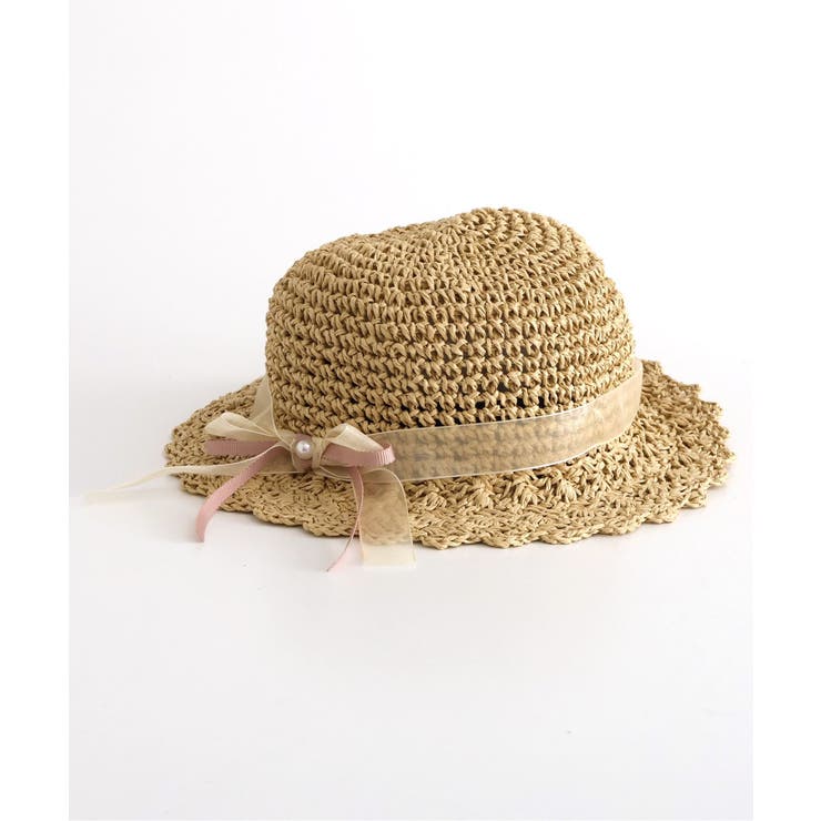 yori ペーパーブレードリボンハット 新品未使用 新品未使用 yori ペーパーブレードリボンハット