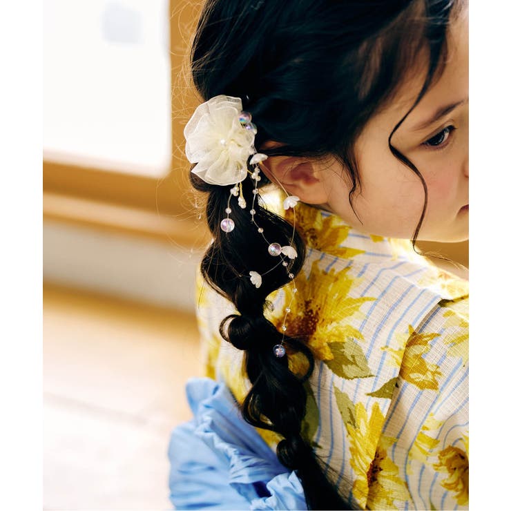 浴衣甚平ヘアアクセサリーセット | F.O.Online Store | 詳細画像1 