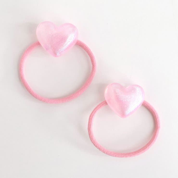 ハートヘアゴム2個セット[品番：FOKK0020827]｜F.O.Online Store