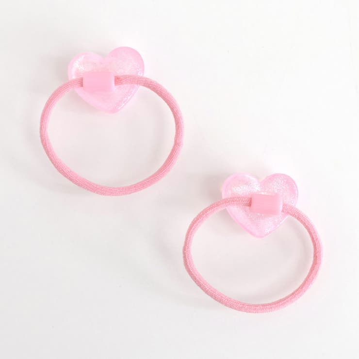 ハートヘアゴム2個セット[品番：FOKK0020827]｜F.O.Online Store（エフ