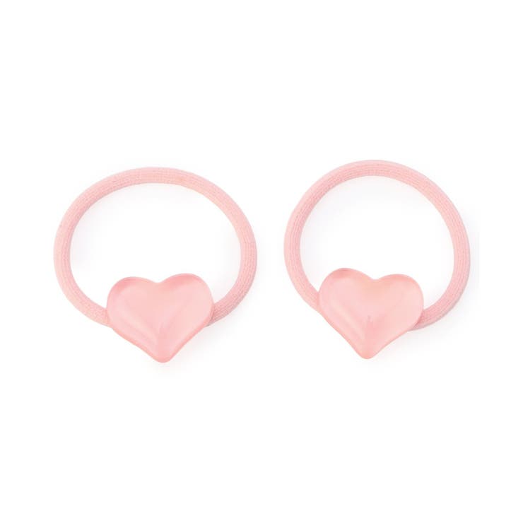 クリアハートヘアゴム ２個セット | F.O.Online Store | 詳細画像4 
