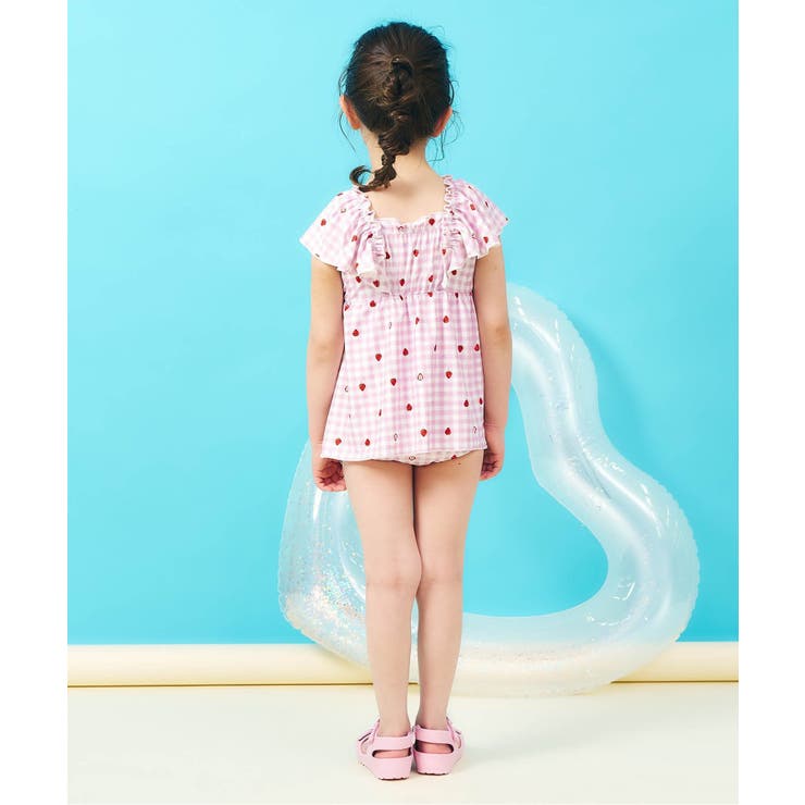 【UVカット】シャーリングフリルワンピース水着 ＿ | F.O.Online Store | 詳細画像12 