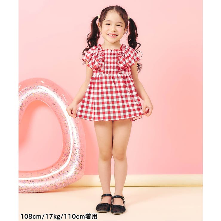 【UVカット】シャーリングフリルワンピース水着 ＿ | F.O.Online Store | 詳細画像14 