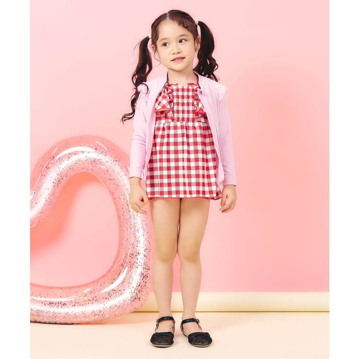 【UVカット】シャーリングフリルワンピース水着 ＿ | F.O.Online Store | 詳細画像16 