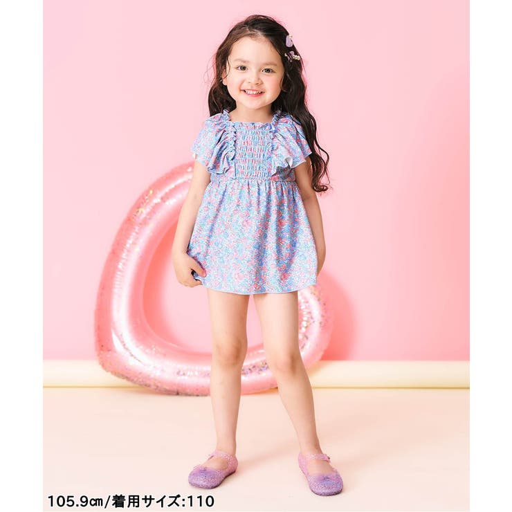 【UVカット】シャーリングフリルワンピース水着 ＿ | F.O.Online Store | 詳細画像19 