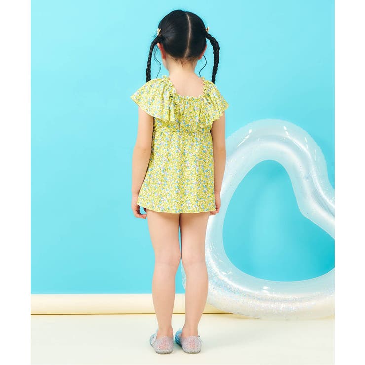 【UVカット】シャーリングフリルワンピース水着 ＿ | F.O.Online Store | 詳細画像29 