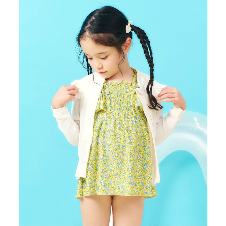 【UVカット】シャーリングフリルワンピース水着 ＿ | F.O.Online Store | 詳細画像31 