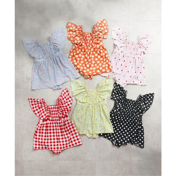 【UVカット】シャーリングフリルワンピース水着 ＿ | F.O.Online Store | 詳細画像34 