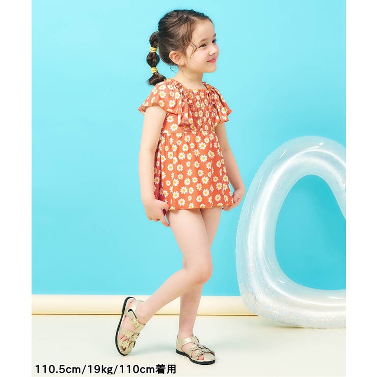 【UVカット】シャーリングフリルワンピース水着 ＿ | F.O.Online Store | 詳細画像6 
