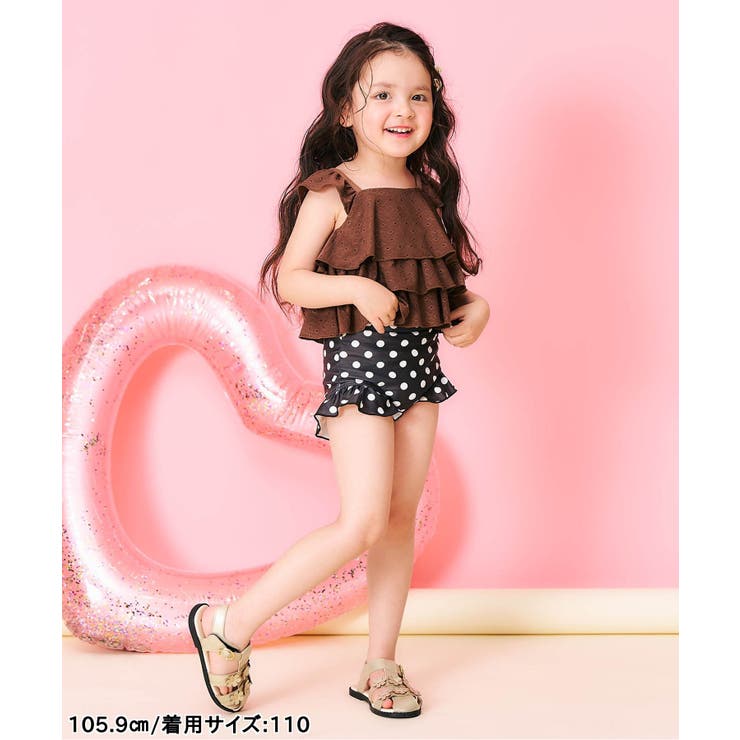 【UVカット】ティアードレースセパレート水着 | F.O.Online Store | 詳細画像4 