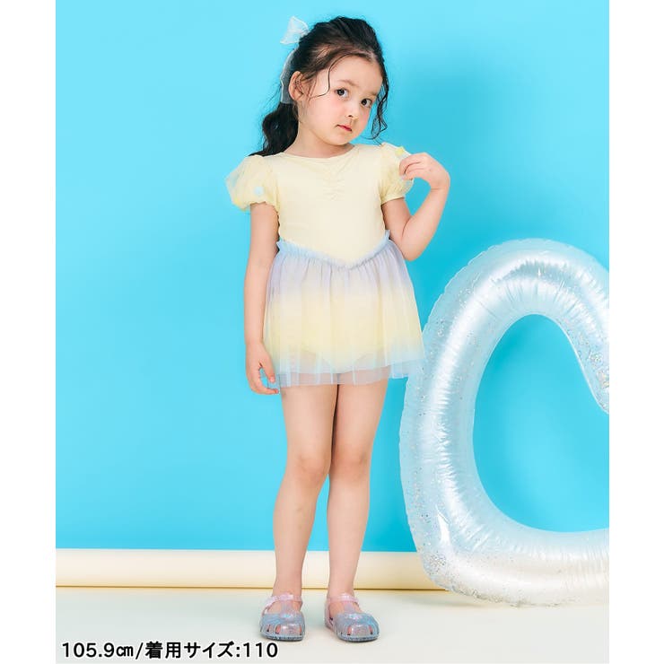 【UVカット】オーロラチュールワンピース水着 UVカット | F.O.Online Store | 詳細画像18 