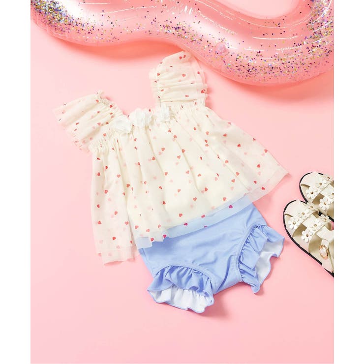 【UVカット】デイジー・ハートチュールセパレート水着 UVカット | F.O.Online Store | 詳細画像20 