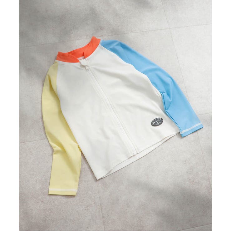 【UVカット】バイカラーラッシュガード UVカット | F.O.Online Store | 詳細画像11 