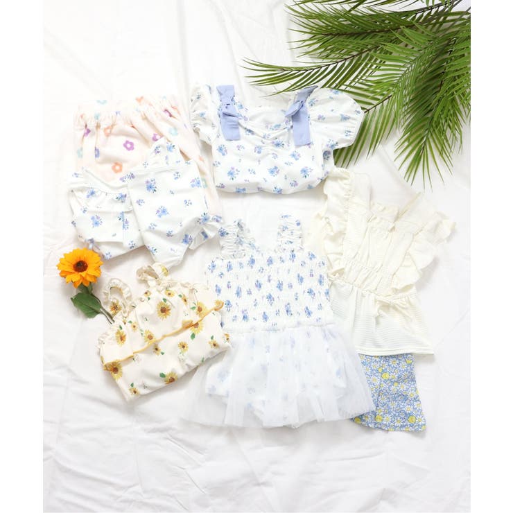 さくらんぼ・花柄チュールワンピース水着_UVカット | F.O.Online Store | 詳細画像11 