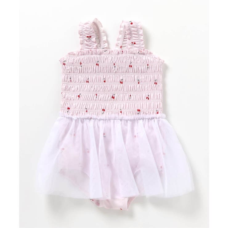 さくらんぼ・花柄チュールワンピース水着_UVカット | F.O.Online Store | 詳細画像12 