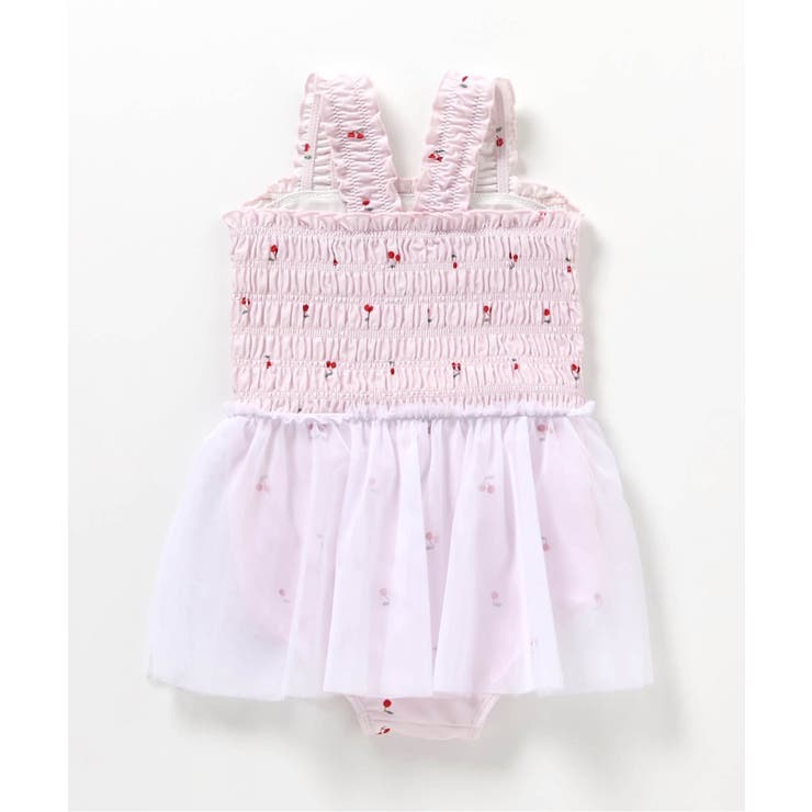 さくらんぼ・花柄チュールワンピース水着_UVカット | F.O.Online Store | 詳細画像13 