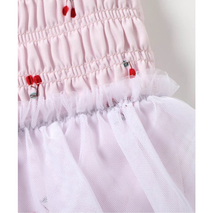さくらんぼ・花柄チュールワンピース水着_UVカット | F.O.Online Store | 詳細画像15 