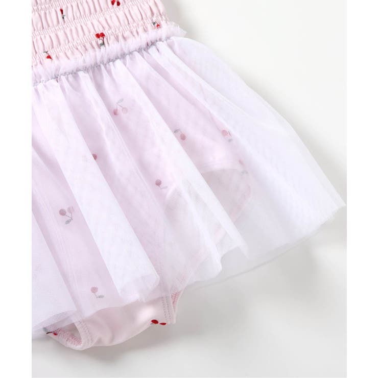 さくらんぼ・花柄チュールワンピース水着_UVカット | F.O.Online Store | 詳細画像17 