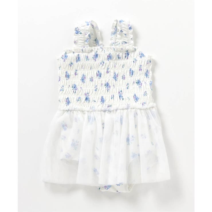 さくらんぼ・花柄チュールワンピース水着_UVカット | F.O.Online Store | 詳細画像2 
