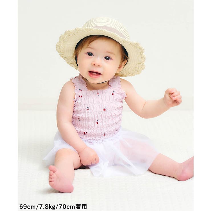 さくらんぼ・花柄チュールワンピース水着_UVカット | F.O.Online Store | 詳細画像21 