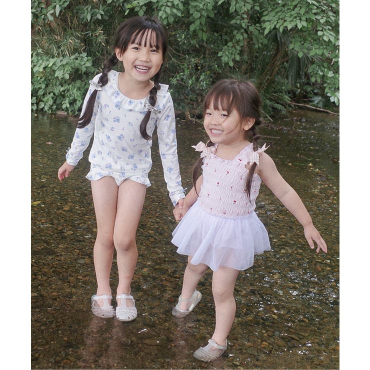 さくらんぼ・花柄チュールワンピース水着_UVカット | F.O.Online Store | 詳細画像24 