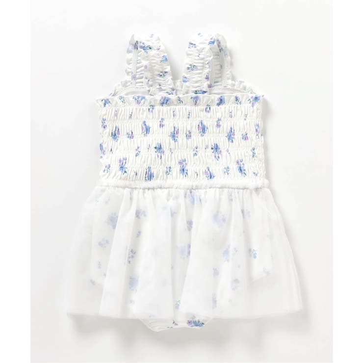 さくらんぼ・花柄チュールワンピース水着_UVカット | F.O.Online Store | 詳細画像3 
