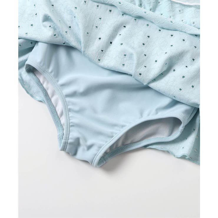 【UVカット】レース・花柄シアーフリルワンピース水着 UVカット | F.O.Online Store | 詳細画像15 