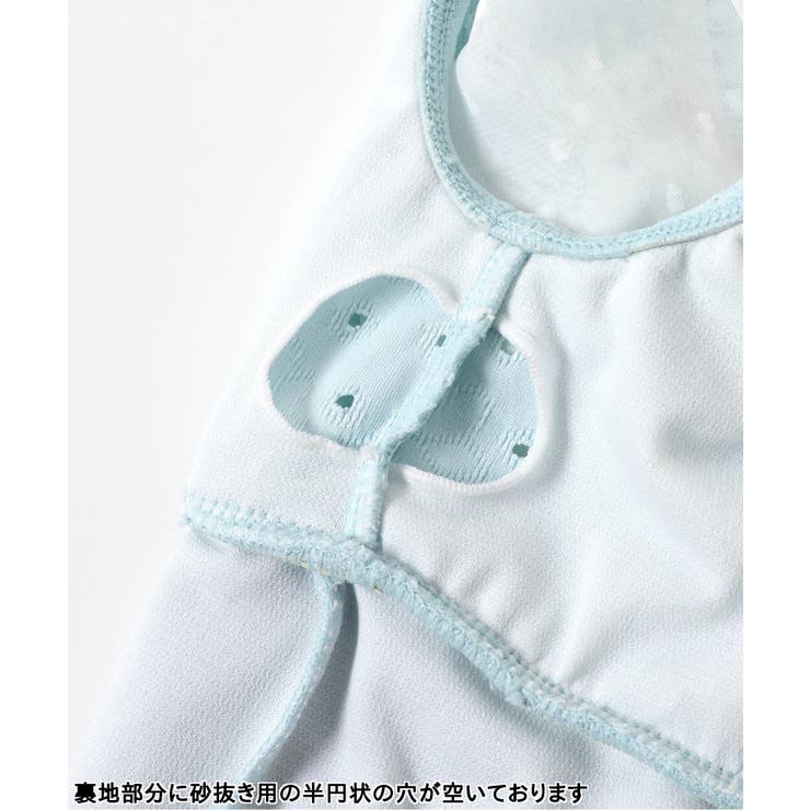 【UVカット】レース・花柄シアーフリルワンピース水着 UVカット | F.O.Online Store | 詳細画像16 