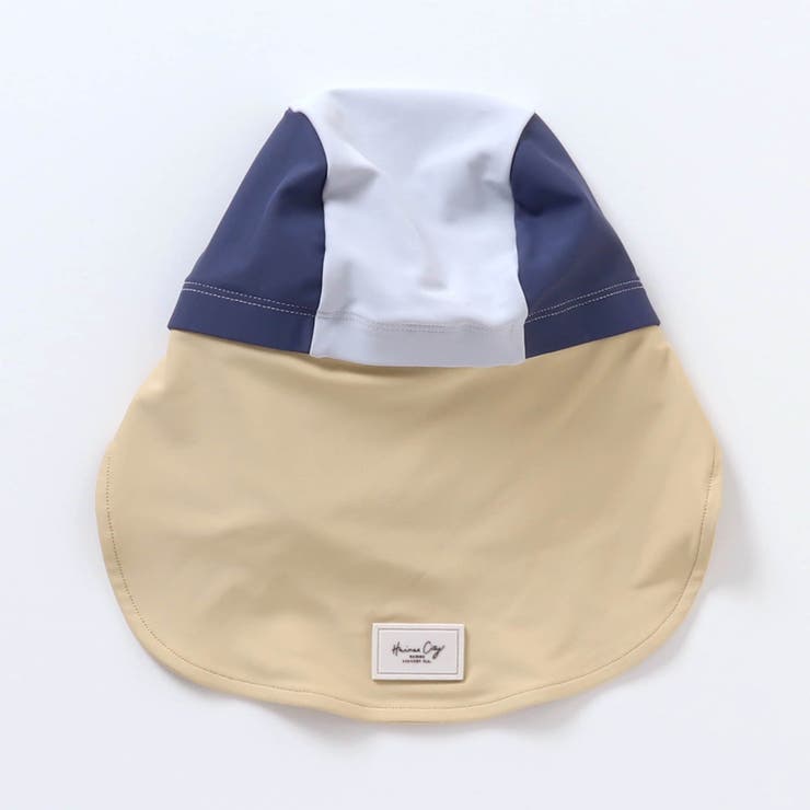 マルチカラー・きょうりゅう柄日よけ付きスイムキャップ | F.O.Online Store | 詳細画像2 