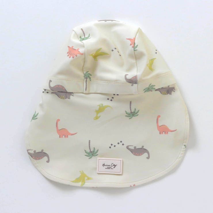 マルチカラー・きょうりゅう柄日よけ付きスイムキャップ | F.O.Online Store | 詳細画像4 