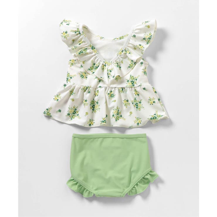【WEB限定/UVカット】フリルペプラムセパレート水着 UVカット | F.O.Online Store | 詳細画像13 